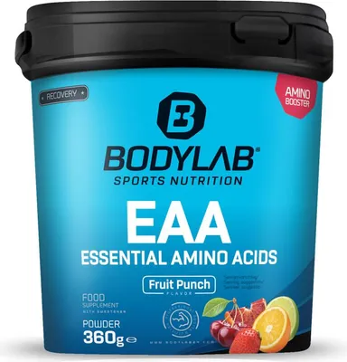 Produktbild von BODYLAB EAA Essential Amino Acids - 360g - Fruchtmix