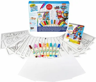 Imagen del producto de Crayola 75-2832, 18 unidades, para niños, incluye un rotulador, pegatinas y un libro para colorear