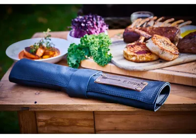 Produktbild von Dick Leder-Rolltasche, schwarz,