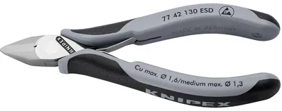 Image de Knipex  électronique  pince  coupante  ESD  -  7742130ESD