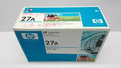 Productafbeelding van HP 27A tonercartridge - zwart - voor laserprinters - capaciteit: 6000 pagina's