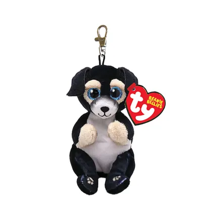 Produktbild von TY Beanie Bellies Clip, "Ranger", Hund, ca 10 cm.