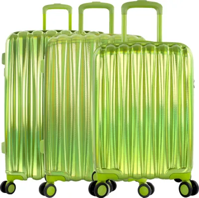 Produktbild von HEYS Trolley Astro 3pc Set Green grün 76cm