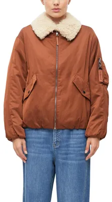 Produktbild von s.Oliver x Heidi Klum: Blouson mit abnehmbarem Fake-Fur-Kragen