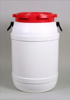 Produktbild von Basic Nature Weithalstonne 68,5 Liter weiß