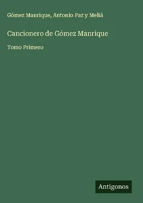 Produktbild von Cancionero de Gómez Manrique