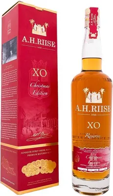Produktbild von A.H. Riise XO Christmas Edition + Box 700ml 40% Vol.