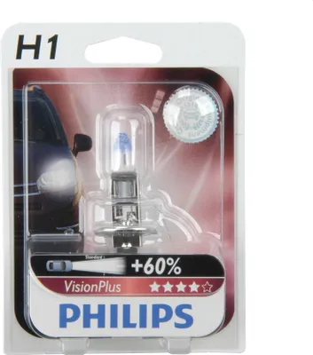 Produktbild von Philips 12258VPB1 H1 Scheinwerferlampe Vision Plus