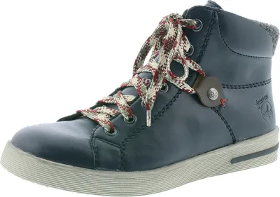 Produktbild von Rieker Damen Schnürboot Stiefelette L3139, Größe:37 EU, Farbe:Blau