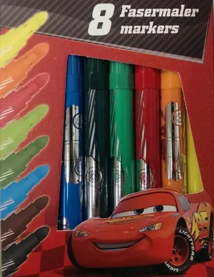 Produktbild von Disney Cars 8 Fasermaler