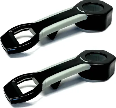 Produktbild von 2er Set 4in1 Universalöffner Universal Multiöffner Deckelöffner Glasöffner Flaschenöffner Vielzwecköffner Kunststoff