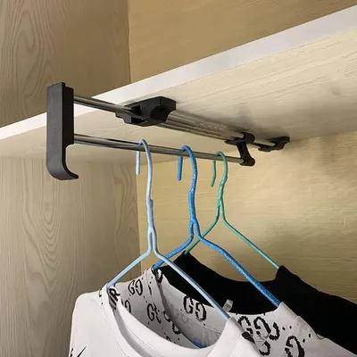 Image de Armoire d'angle coulissante avec étagères et penderie