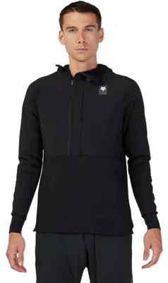 Produktbild von FOX Defend Thermal MTB-Hoodie Schwarz L mit Polartec Power Grid.
