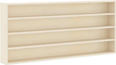 Obrázok produktu pre Nástenná vitrína Béžová 80 x 8,5 x 36 cm Kompozitné drevo