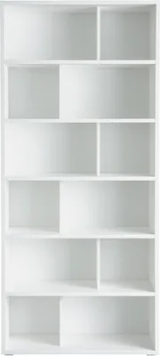 Produktbild von Miliboo - Design-Bücherregal Holz Weiß EPURE