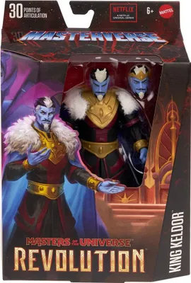 Produktbild von King Keldor Figur, 17 cm, Masters of the Universe Sammlerstück