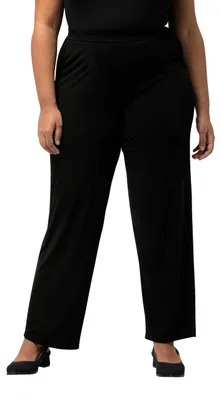 Produktbild von Ulla Popken Damen Schlupfhose schwarz 58+