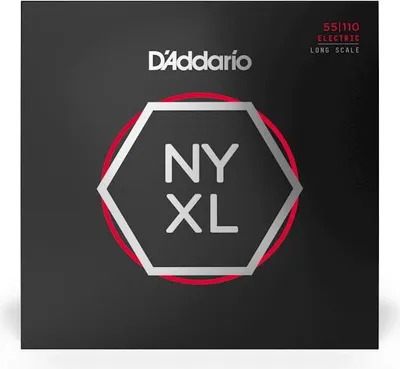 Obrázek produktu pro D'Addario NYXL55110, Kytara, Ocel, Elektrická/basová, 4 kusů