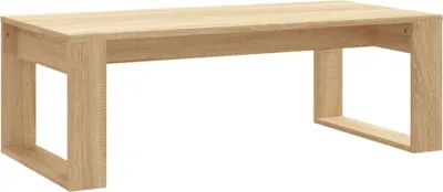 Obrázek produktu pro vidaXL Konferenční stolek Sonoma Dub 102x50x35 cm Materiál dřeva