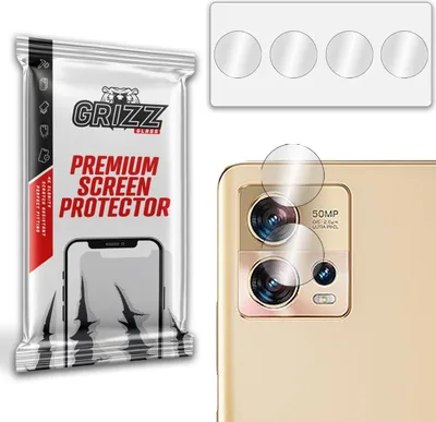 Produktbild von Glas für die Kamera GrizzGlass HybridGlass für Motorola Edge 30 Fusion