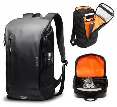 Produktbild von K&M 15,6'' Laptop-Rucksack Herren wasserdicht Stadt