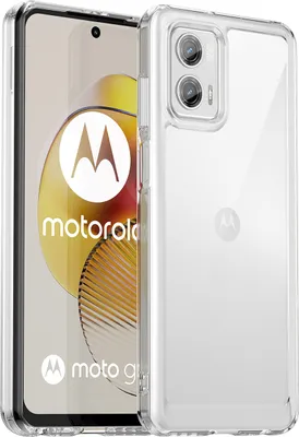 Obrázek produktu pro Pouzdro pro Motorola Moto G73 průhledné, nárazuvzdorné TPU silikonové ochranné pouzdro Průhledný