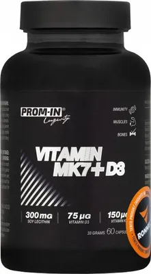 Immagine prodotto di Vitamina MK7 + D3, 60 cps