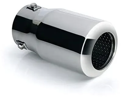 Immagine prodotto di TS-63 Puntale di scarico in acciaio inox lucidato per autovetture