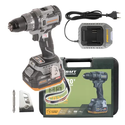 Obrázek produktu pro Aku vrtací šroubovák Procraft Industrial CD20A