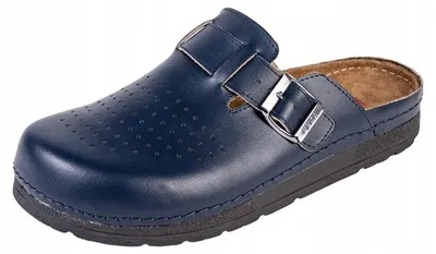 Produktbild von M&C BZ421 Medizinische Lederclogs Anatomic Größe 41