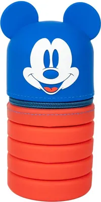 Zdjęcie produktu dla Piórnik Disney Mickey Mouse 3D silikonowy piórnik dla dzieci