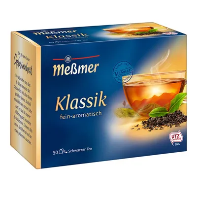 Image de Meßmer Klassik Thé noir portion finement aromatique 87g