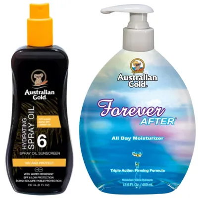 Image de Australian Gold SPF6, huile protectrice en spray, + Forever After, 400 ml