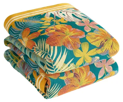 Productafbeelding van TRANKIELO® - Premium bohostijl deken voor overdag, 100% katoen - dubbelzijdig - 230x250 cm - zachte deken voor bank en bed - meerkleurig