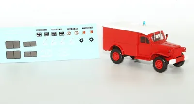 Produktbild von Dodge Wc54 4X2 Feuerwehr, Ode093, Maßstab1/43, Odeon