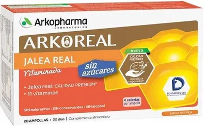 Produktbild von Arkopharma Arkoreal Jelly Light Low Sugar 1g 20 Ampullen