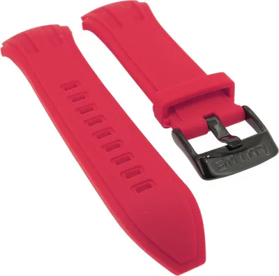 Produktbild von Lotus Chronograph → Uhrenarmband Kautschuk rot → 18591/2 18591