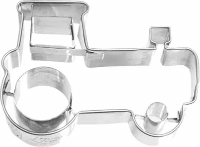 Produktbild von Birkmann Ausstechform Traktor, Ausstecher, Plätzchenform, Keks, Plätzchen, Edelstahl, 8.5 cm, 193710