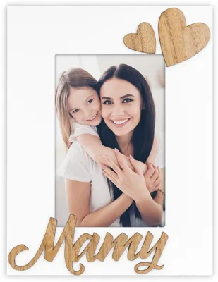 Produktbild von ZEP FZ6446 Holz-Fotorahmen Mamy 10x15 cm Hochformat