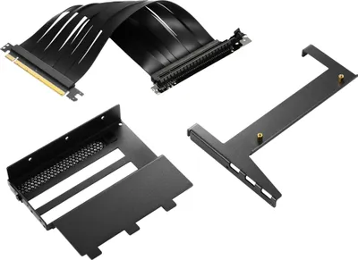 Produktbild von Angled Graphics Card Kit 4.0, Riser Card (schwarz)