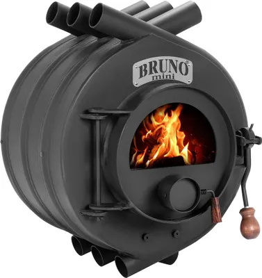 Produktbild von Bruno® Werkstattofen Mini I schwarz 6 kW Stahl A