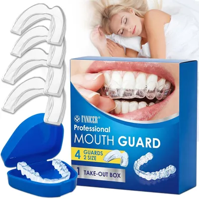 Image de Masques buccaux réutilisables, lot de 4, pour une meilleure qualité de sommeil