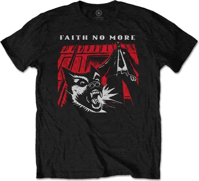Produktbild von Faith No More - "King For A Day" T-Shirt für Herren/Damen Uni RO1941 (L) (Schwarz)