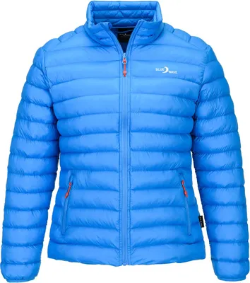 Produktbild von Blue Wave Damen Steppjacke Ornella mit Stehkragen - Gesteppte Jacke packable inkl. Packbeutel in Azur Größe 38