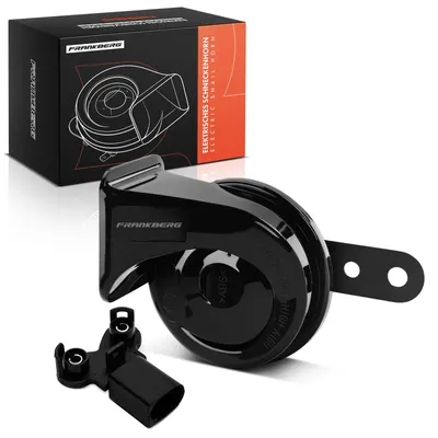 Immagine prodotto di Clacson per auto - Clacson a tromba - 80 mm - 12 V - 510 Hz - 2 poli - 1 pezzo - Adatto per VW Golf, Audi A3/A5, Skoda, Porsche