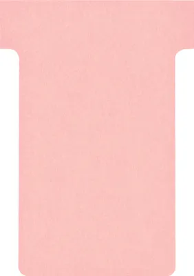 Produktbild von nobo T Karten Größe 3 / 92 mm 170 g/qm pink 100 Karten