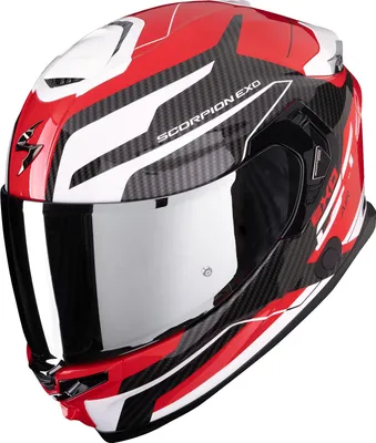 Zdjęcie produktu dla Kask Scorpion Exo-GT SP Air Flex full-face czerwony / biały S