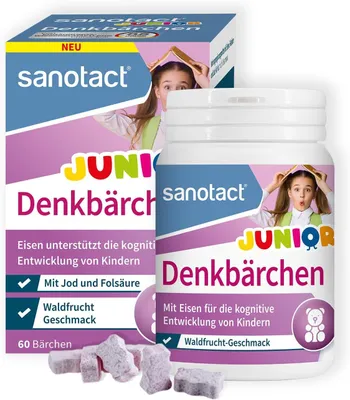 Produktbild von Sanotact Denkbärchen Junior Tabletten 60 St