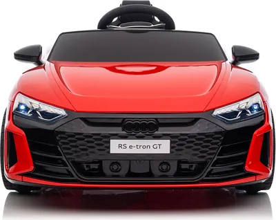 Produktbild von Audi RS e-tron GT Kinderauto Kinder Elektroauto 12V mit Musik,breitem Sitz, verstellbarem Sicherheitsgurt Rot