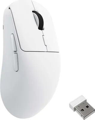 Immagine prodotto di Mouse da gioco senza fili Lemokey G2, Optish, 8kHz, 30000 DPI, Pixart 3950, bianco